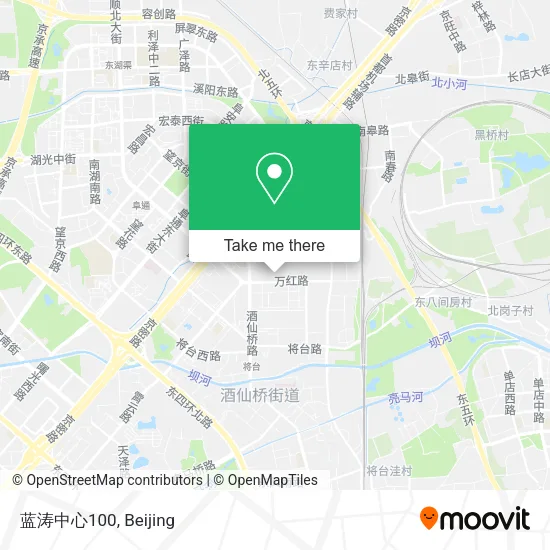 蓝涛中心100 map