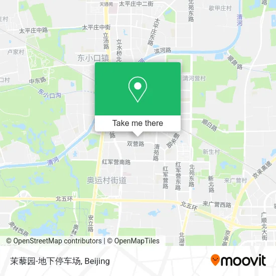 茉藜园-地下停车场 map