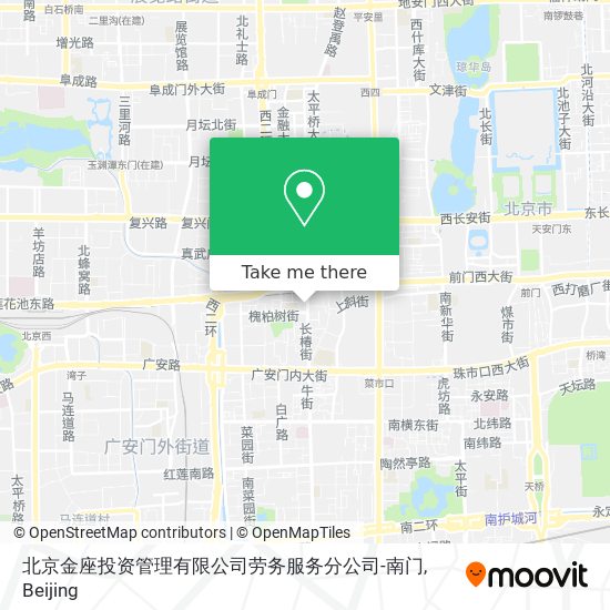 北京金座投资管理有限公司劳务服务分公司-南门 map