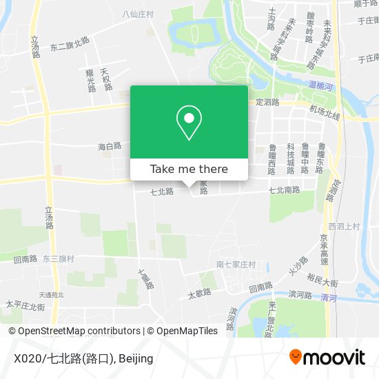X020/七北路(路口) map