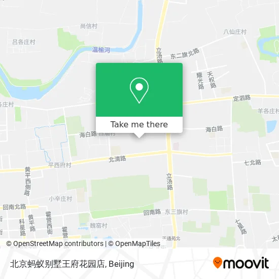 北京蚂蚁别墅王府花园店 map