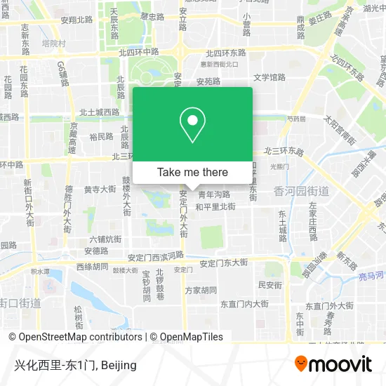 兴化西里-东1门 map