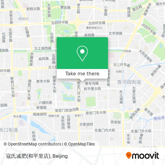 寇氏减肥(和平里店) map