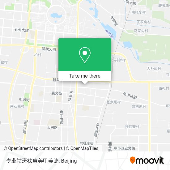 专业祛斑祛痘美甲美睫 map