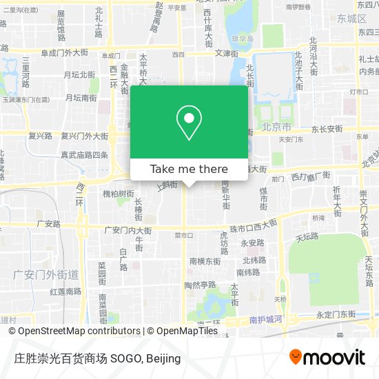 庄胜崇光百货商场 SOGO map