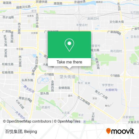百悦集团 map