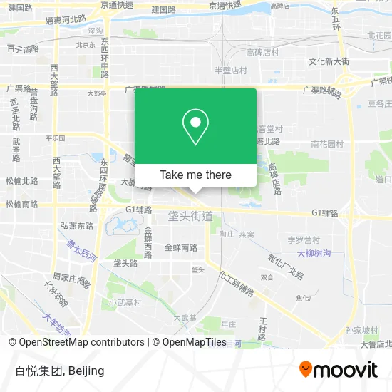 百悦集团 map