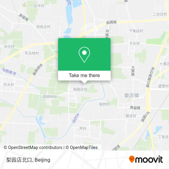 梨园店北口 map
