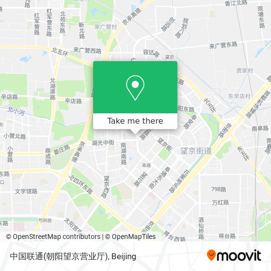 中国联通(朝阳望京营业厅) map