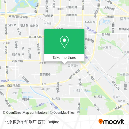 北京振兴华印刷厂-西门 map