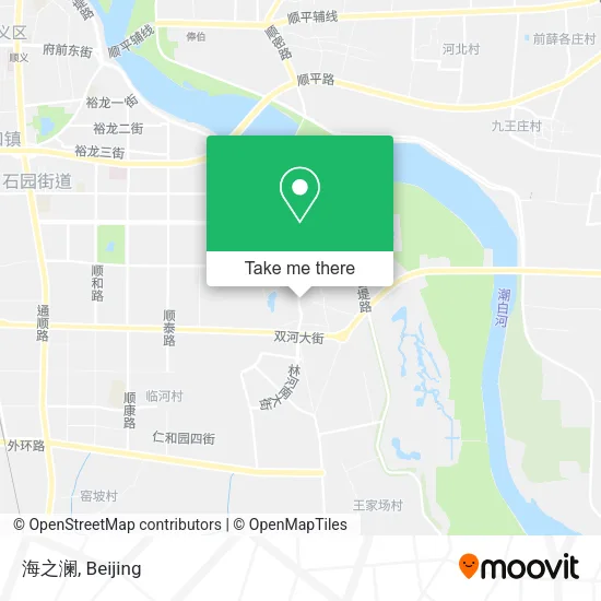 海之澜 map