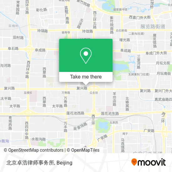 北京卓浩律师事务所 map