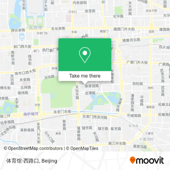 体育馆-西路口 map