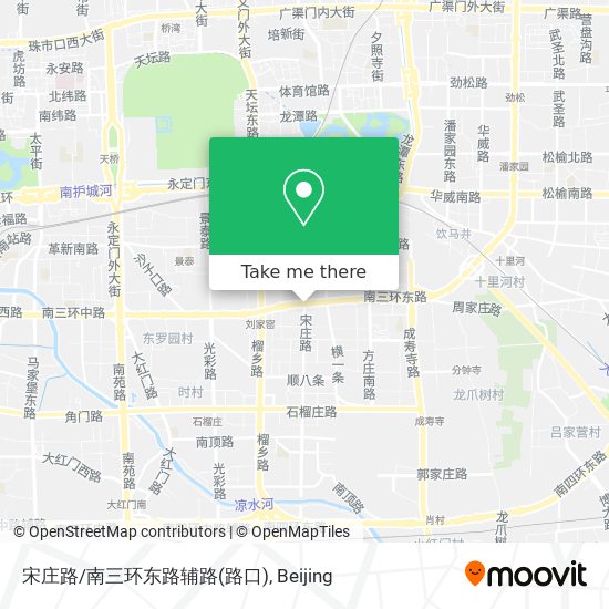 宋庄路/南三环东路辅路(路口) map