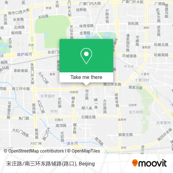 宋庄路/南三环东路辅路(路口) map