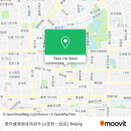 爱尚健身游泳培训中心(圣世一品店) map