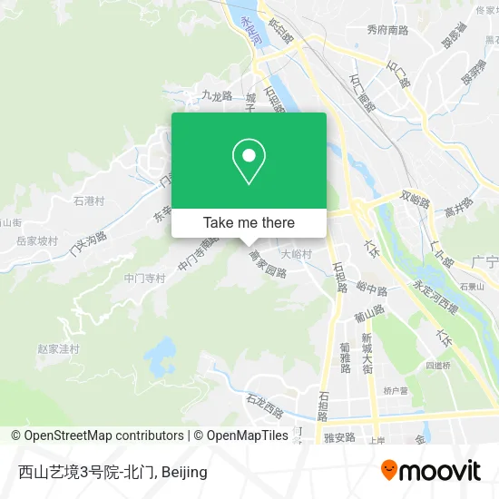 西山艺境3号院-北门 map
