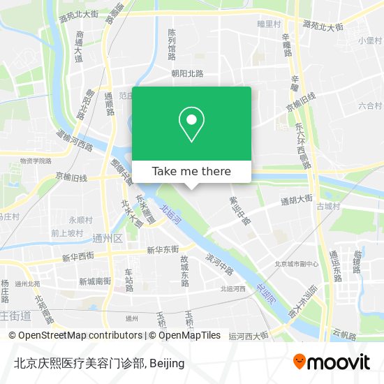 北京庆熙医疗美容门诊部 map
