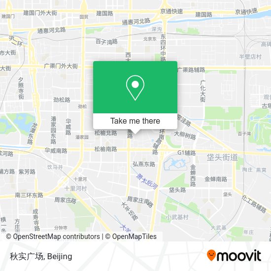 秋实广场 map