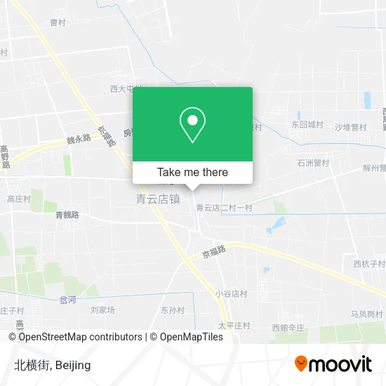 北横街 map
