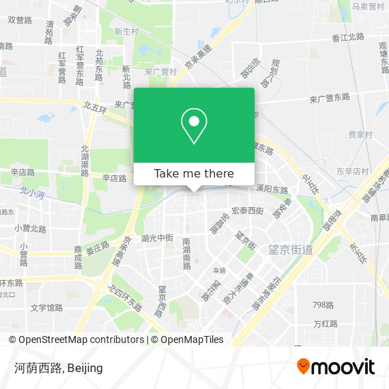 河荫西路 map