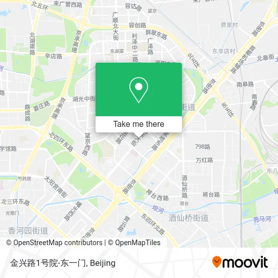 金兴路1号院-东一门 map