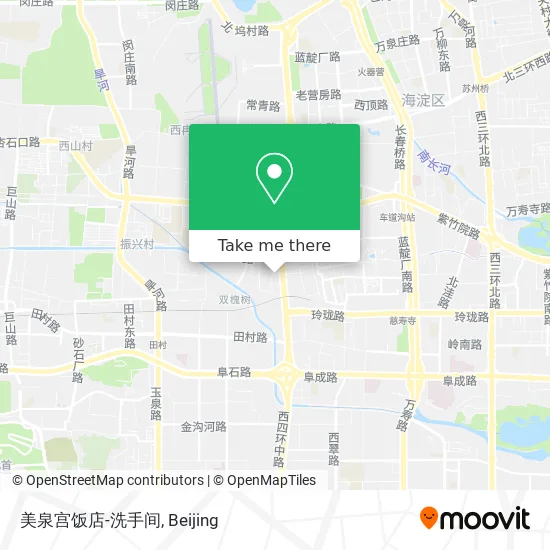 美泉宫饭店-洗手间 map