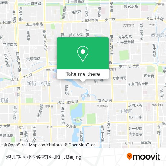 鸦儿胡同小学南校区-北门 map