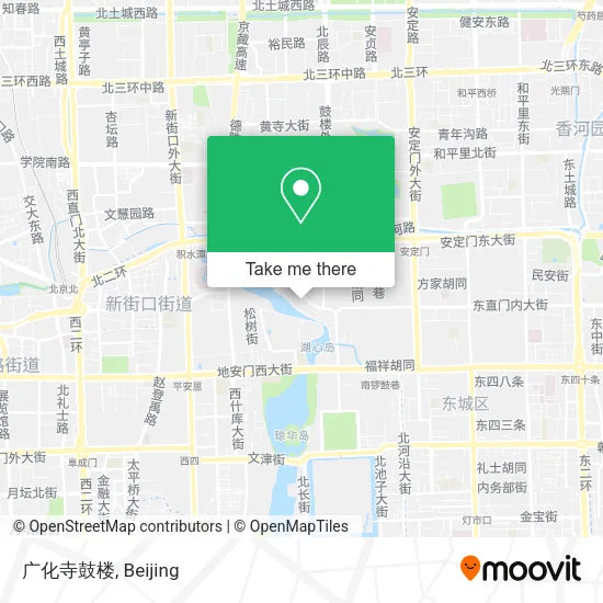广化寺鼓楼 map
