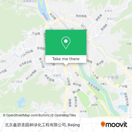 北京鑫碧圣园林绿化工程有限公司 map