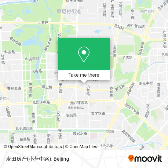 麦田房产(小营中路) map