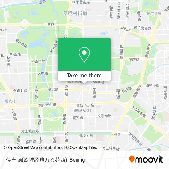 停车场(欧陆经典万兴苑西) map