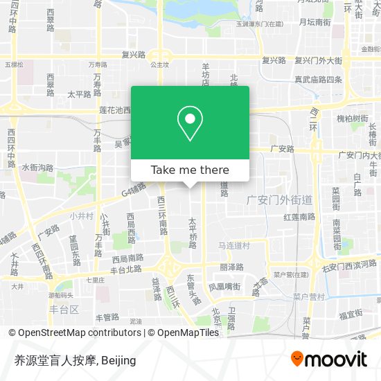 养源堂盲人按摩 map
