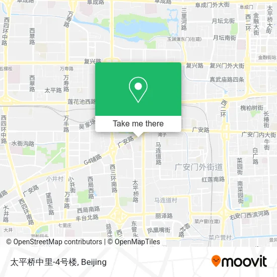太平桥中里-4号楼 map
