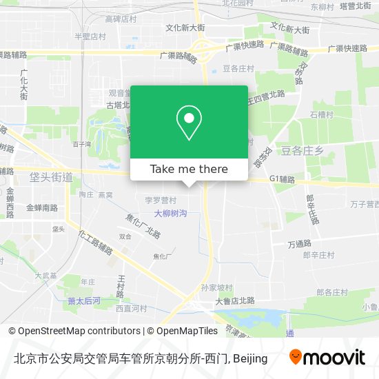 北京市公安局交管局车管所京朝分所-西门 map