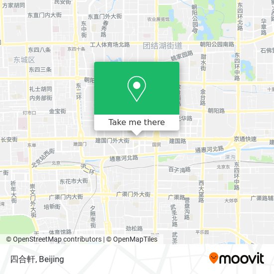 四合軒 map