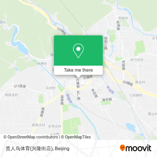 贵人鸟体育(兴隆街店) map