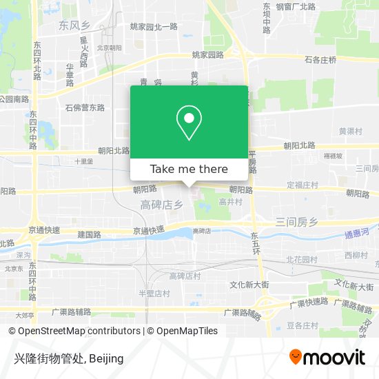 兴隆街物管处 map