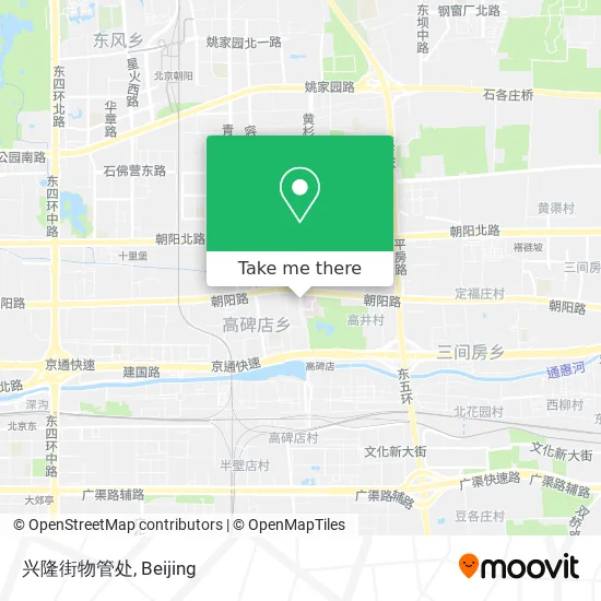 兴隆街物管处 map