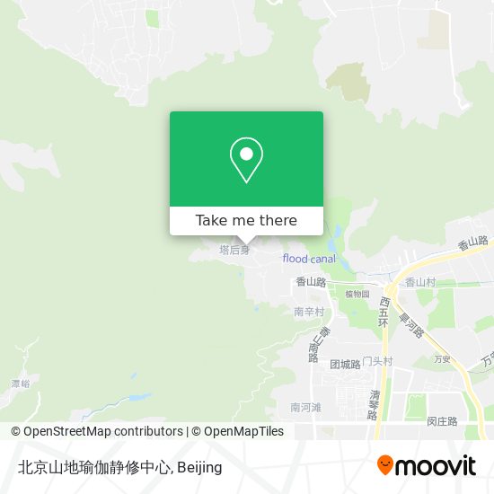 北京山地瑜伽静修中心 map