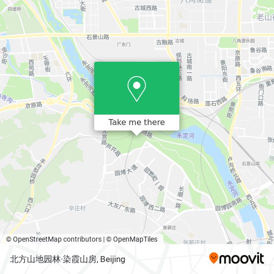 北方山地园林·染霞山房 map