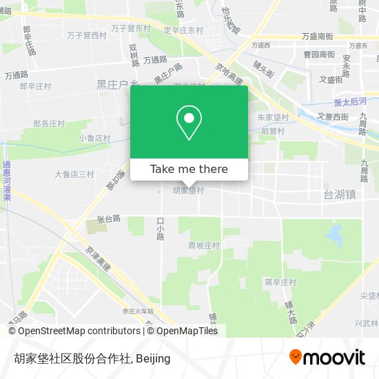 胡家垡社区股份合作社 map