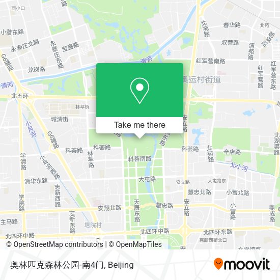 奥林匹克森林公园-南4门 map