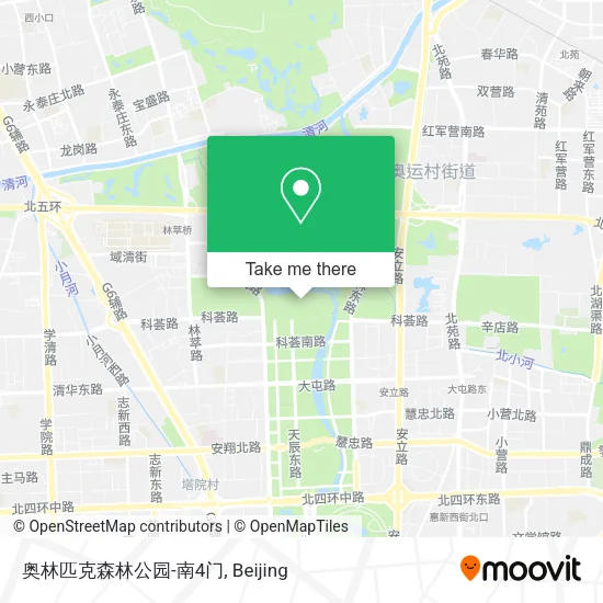 奥林匹克森林公园-南4门 map