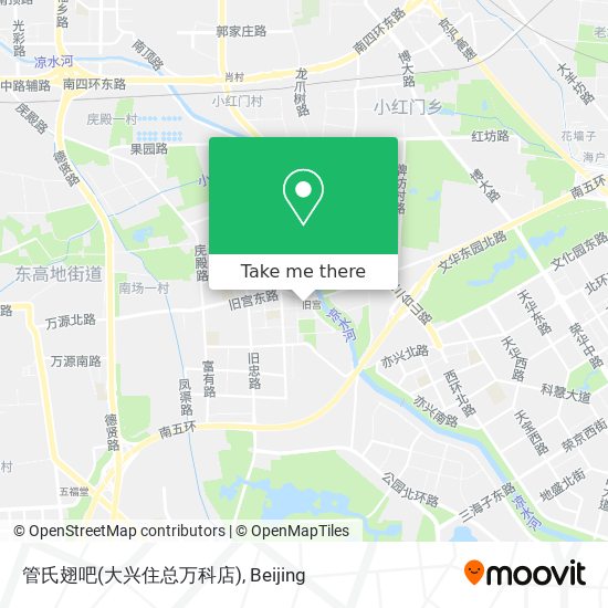 管氏翅吧(大兴住总万科店) map