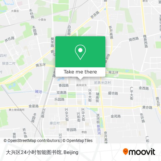 大兴区24小时智能图书馆 map