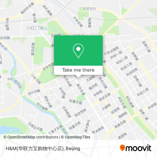 H&M(华联力宝购物中心店) map