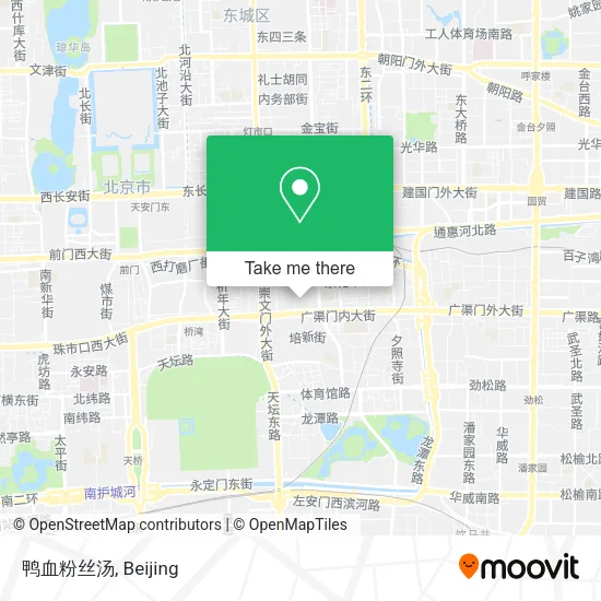 鸭血粉丝汤 map