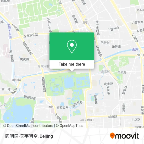 圆明园-天宇明空 map