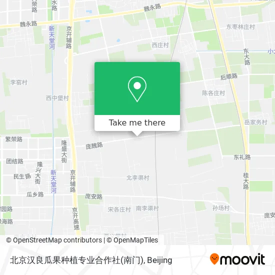 北京汉良瓜果种植专业合作社(南门) map
